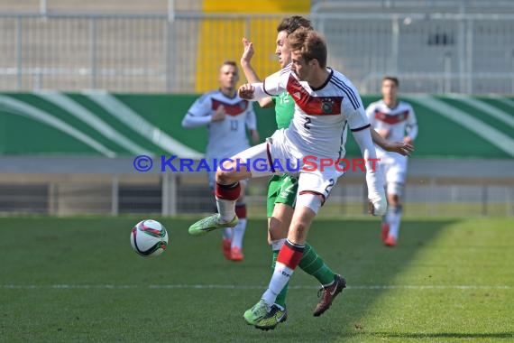 U19 EM-Qualifikation - 14/15 - Deutschland vs. Irland (© Kraichgausport / Loerz)